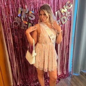 Hello Molly sequin dress! Worn one for my bachelorette!